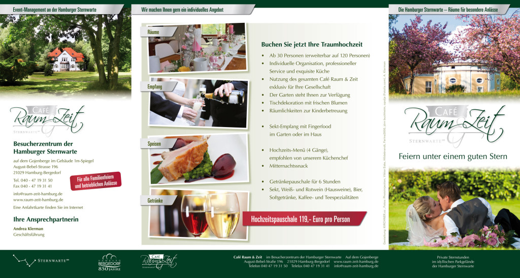 Café Raum & Zeit Info-Flyer