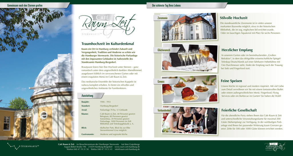 Café Raum & Zeit Info-Flyer